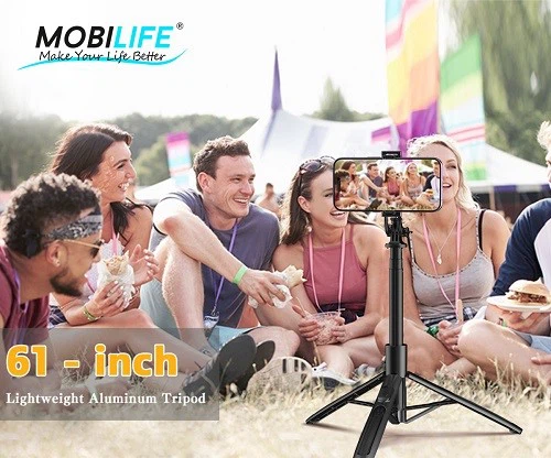 Aluminum Alloy Long selfie stick